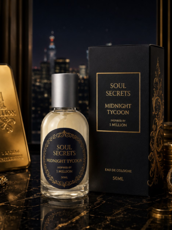 Midnight Tycoon Dupe Cologne – 50mL  (inspired by 1 Million)